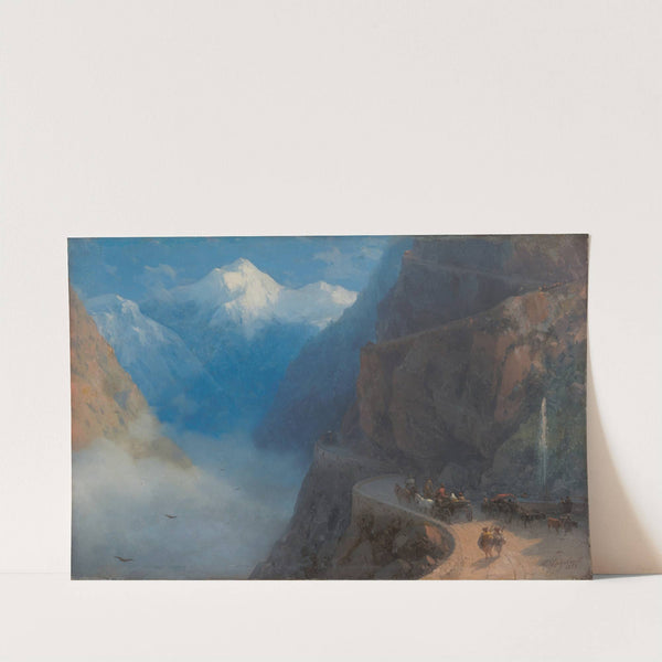 From Mleta to Gudauri by Ivan Konstantinovich Aivazovsky