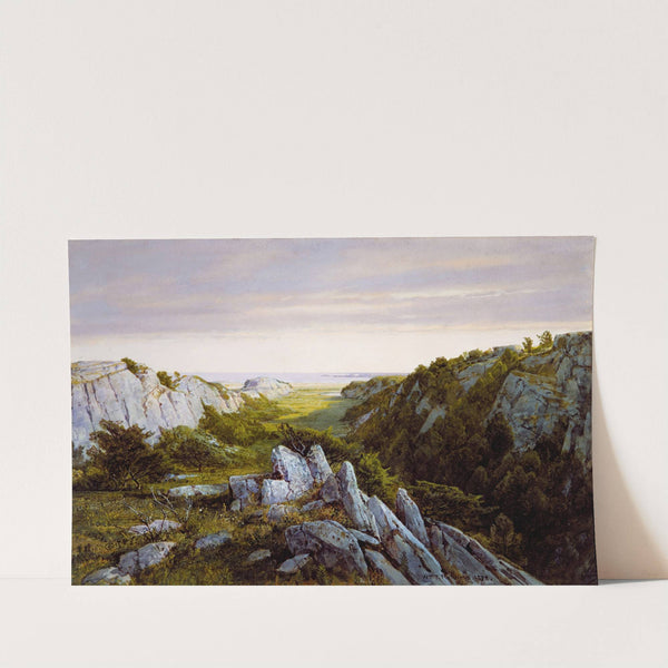 From Paradise to Purgatory, Newport (1878) by William Trost Richards