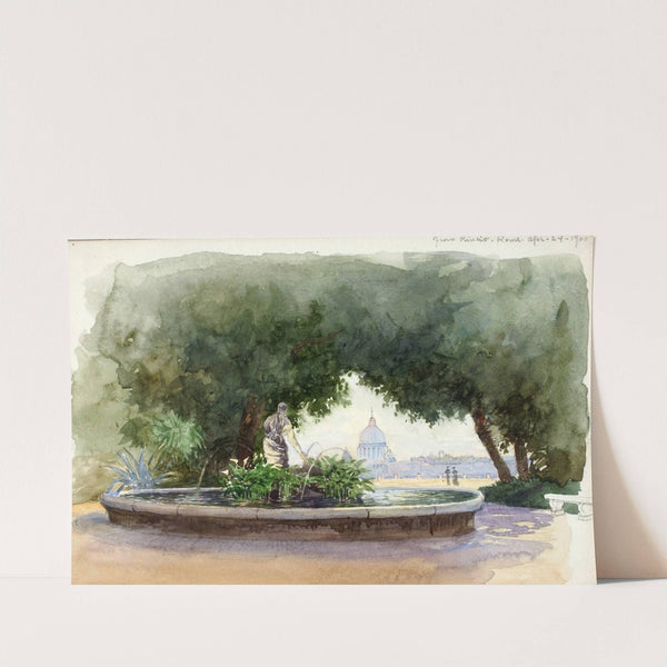 From Pincio, Rome by George Elbert Burr