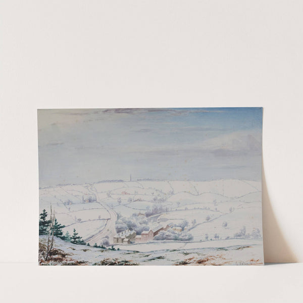 From Rednal Hill, Winter by Elijah Walton