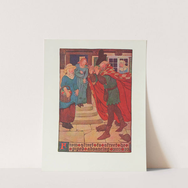 From street to street he piped advancing (1910) by Hope Dunlap