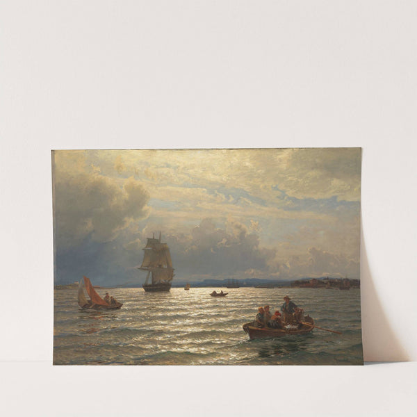 From the Inlet of Oslo by Hans Gude