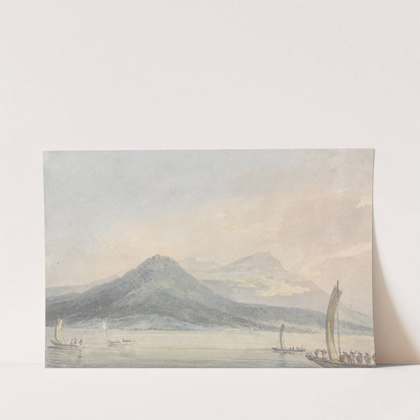 From the Isola Borromena, Lago Maggiore by Joseph Mallord William Turner