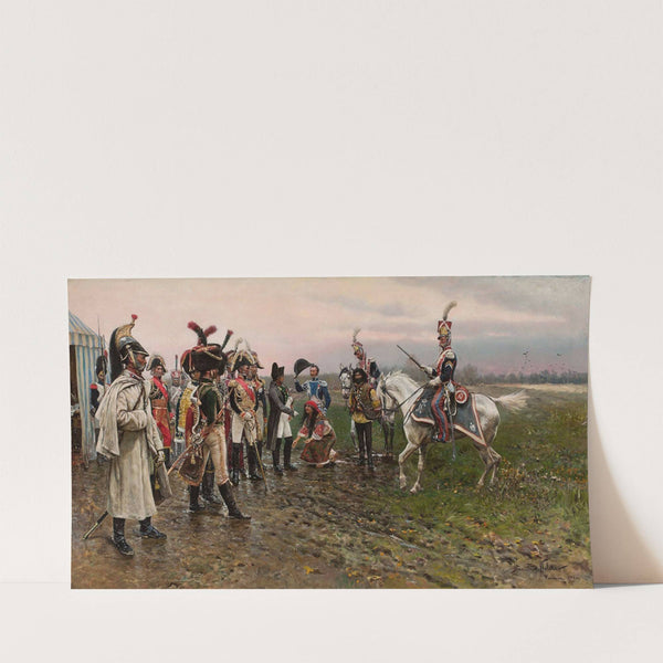 From the Napoleonic epic – Gypsy woman by Stanisław Wolski