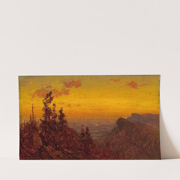 From the Shawangunk Mountains (1823-1880) by Sanford Robinson Gifford