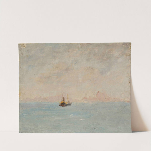 From the ship. From the journey to India by Jan Ciągliński