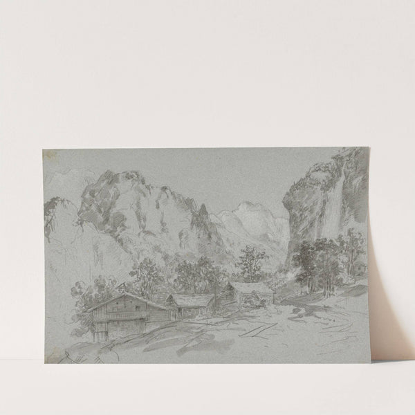 From the Window of the Inn at Lauterbraun by George Howland Beaumont