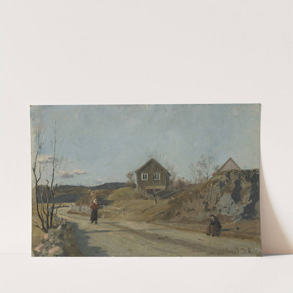 From Vestre Aker (1881) by Edvard Munch