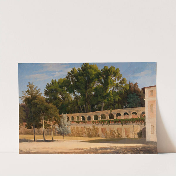 From Villa Borghese by Gustaf Wilhelm Palm