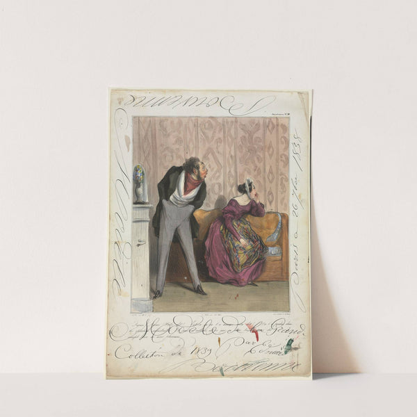 From What! From What! Your Dowry (1837) by Honoré Daumier