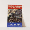 Front-Line Breakdowns Can Lose Battles – That’s Why Our Workmanship Counts by Wright Hessack