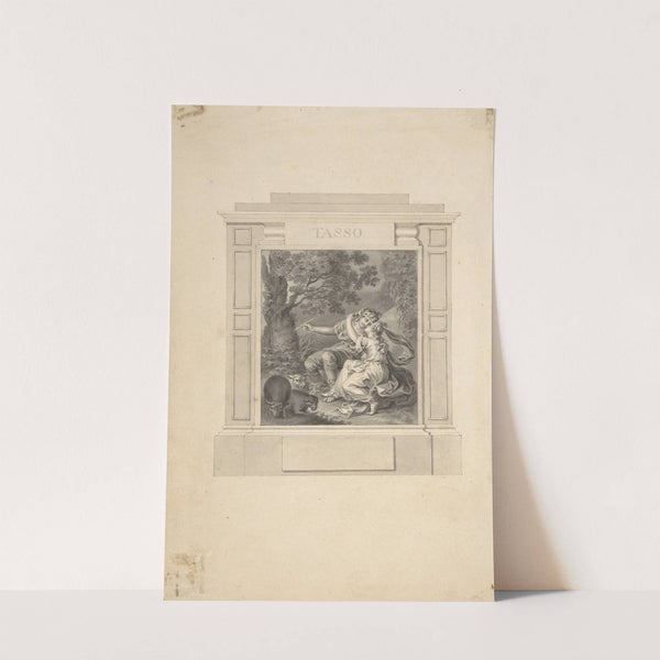 Fronticepiece for Tasso's Poems by Richard Westall