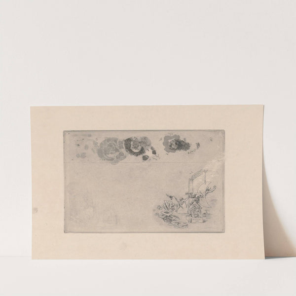 Frontière de Belgique, billet à désordre (1886) by Félicien Rops