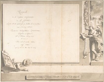 Frontispiece for the Thesaurus Antiquitatum Romanarum