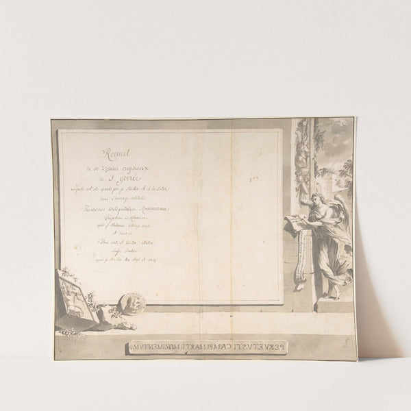 Frontispiece for the Thesaurus Antiquitatum Romanarum by Jan Goeree