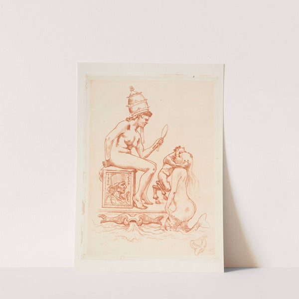 Frontispiece voor Les Bains de Bade by Armand Rassenfosse