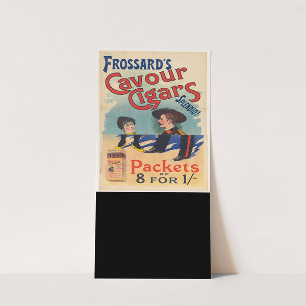 Frossard’s Cavour cigars. Splendid (1894) by Imp. Chaix