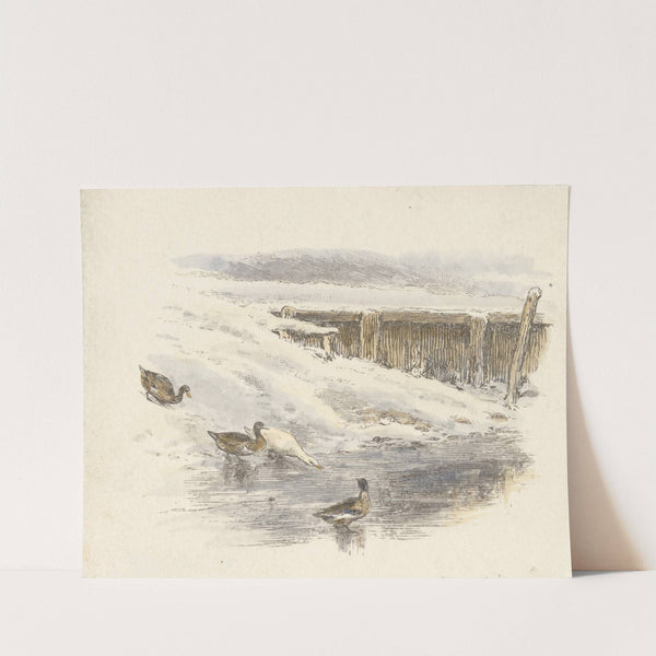 Frost and Snow (tail piece) by Alfred W. Cooper