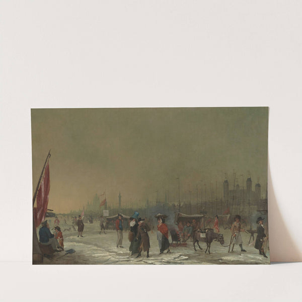 Frost on the Thames by Samuel Collings