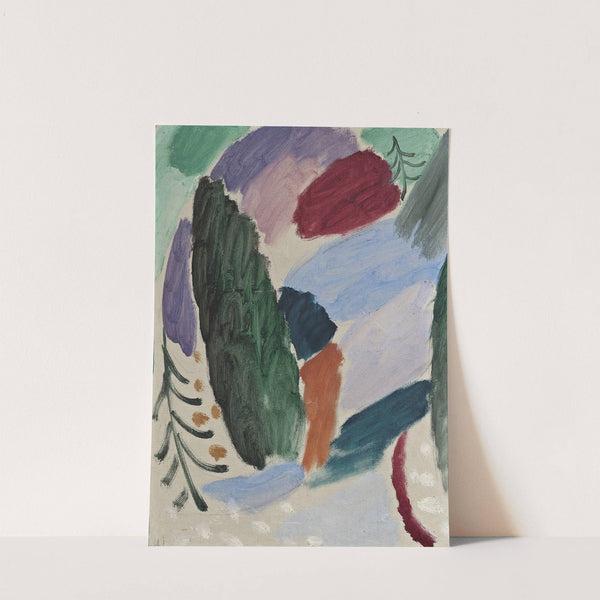 Frosty Day (1915) by Alexej von Jawlensky