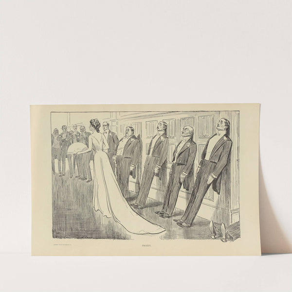 Frozen (1900-1905) by Charles Dana Gibson