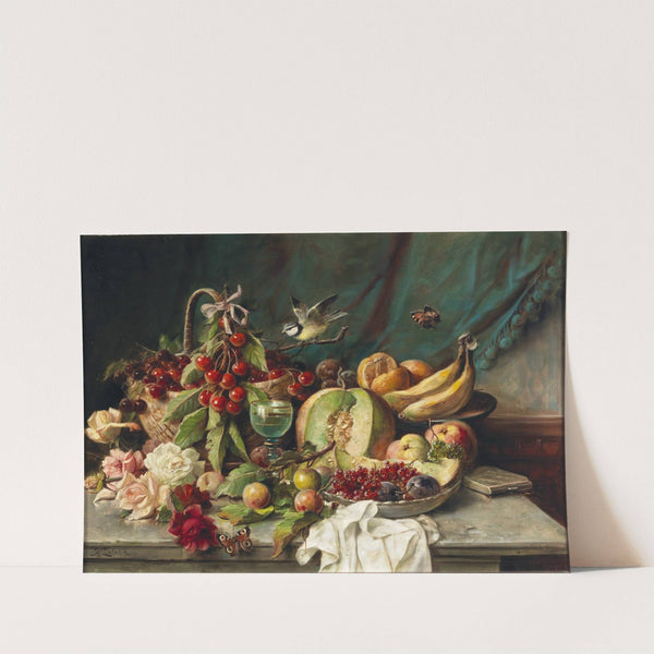 Früchtestillleben by Hans Zatzka