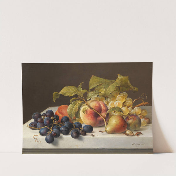 Früchtestillleben (1882) by Johann Wilhelm Preyer