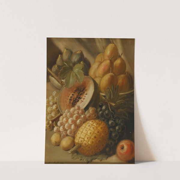 Früchtestillleben by Leopold von Stoll