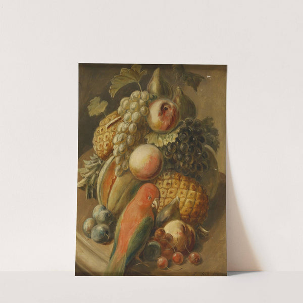 Früchtestillleben by Leopold von Stoll