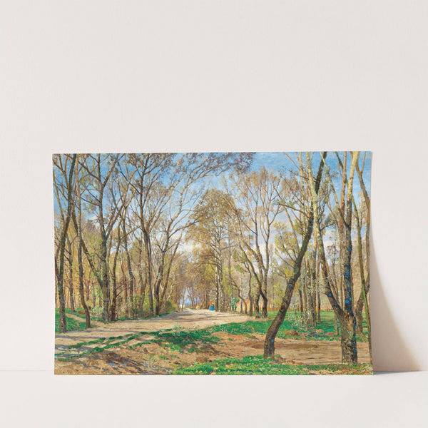 Frühling, Aus dem Wiener Prater (Spring, from the Prater in Vienna) (1900) by Tina Blau