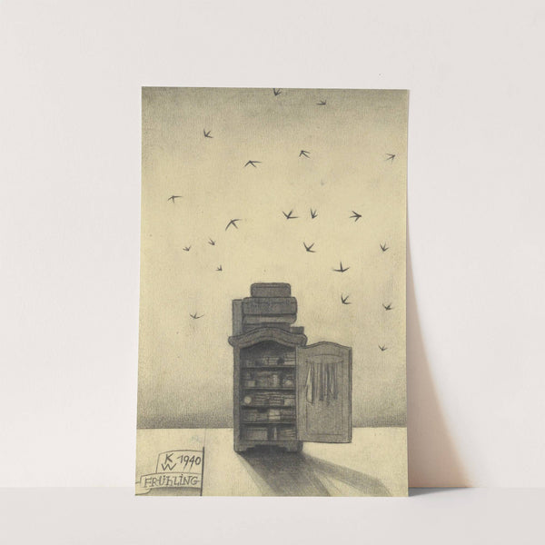 Frühling; aus; 'Die 150 Blätter' by Karl Wiener