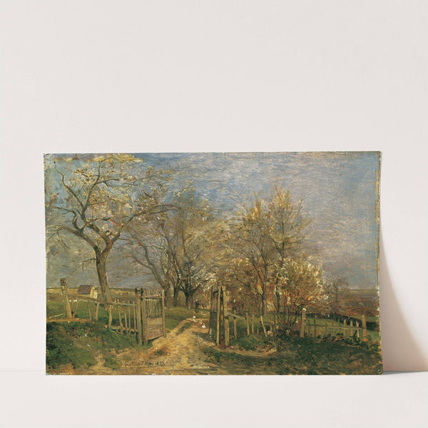 Frühling in Hacking by Emil Jakob Schindler