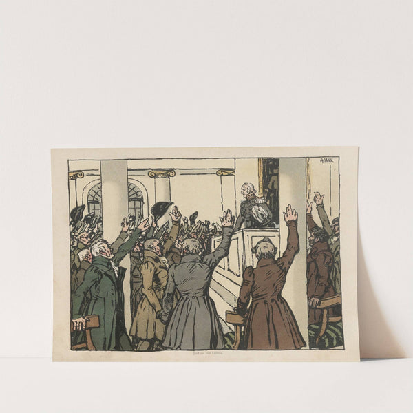 Frühling und Freiheit (1813) Pl.1 (1912) by Angelo Jank