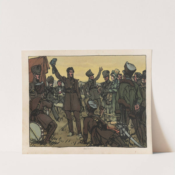 Frühling und Freiheit (1813) Pl.4 (1912) by Angelo Jank