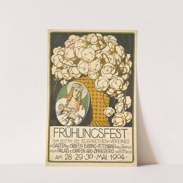 Frühlingsfest. Zum Besten des Elisabethen-Vereines (1904) by Hermann Bek-Gran