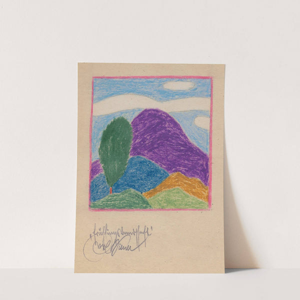 Frühlingslandschaft by Karl Wiener