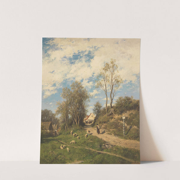 Frühlingsmorgen by Adolf Heinrich Lier