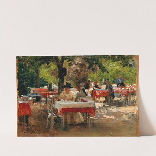 Frühstück in Karlsbad by Olga Wisinger-Florian