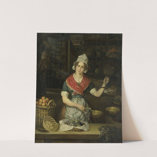 Fruit Seller by Henriëtta Christina Temminck