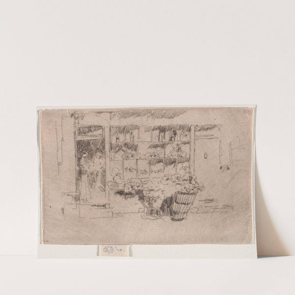 Fruit Shop (1886) by James Abbott McNeill Whistler