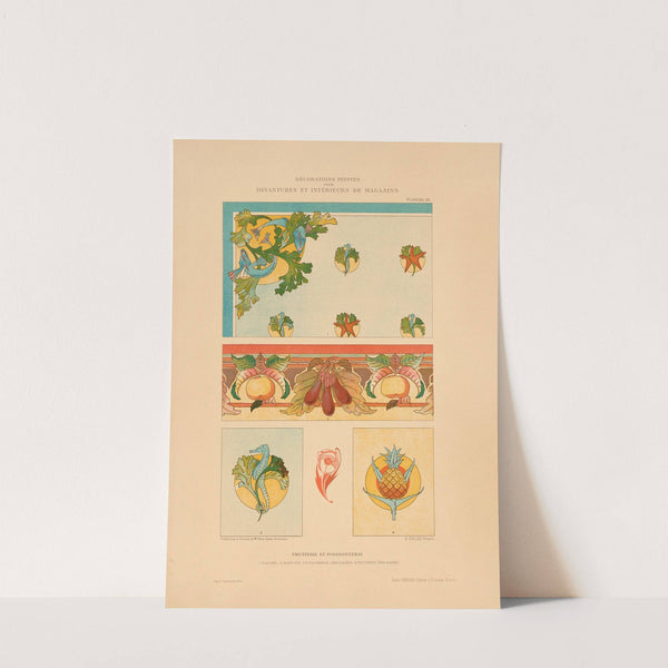 Fruiterie et Poissonnerie. (1905) by Henry Guédy