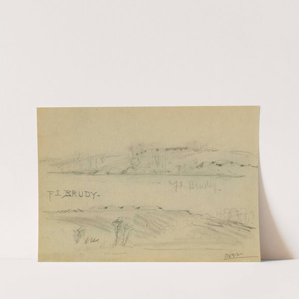 Ft. Brady by Alfred Rudolph Waud