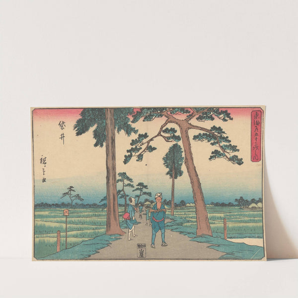 Fukuroi (ca. 1841–1842) by Andō Hiroshige