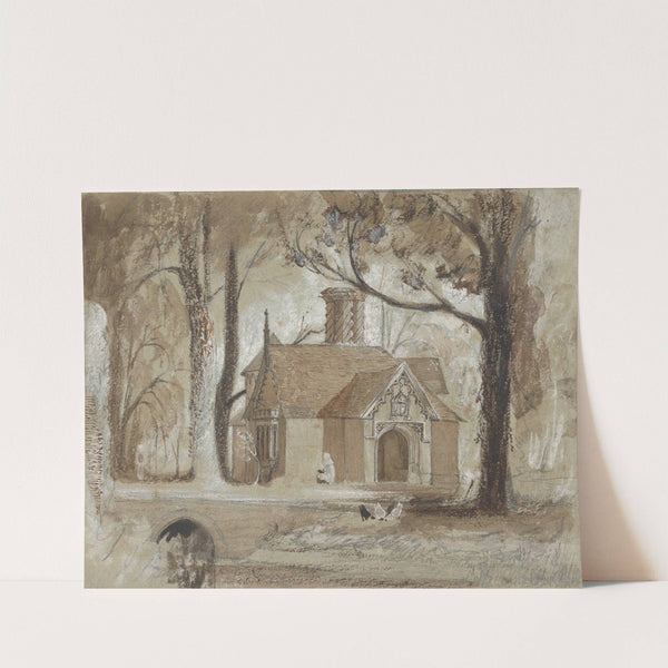 Fulham Palace, Porter's Lodge by John Gendall