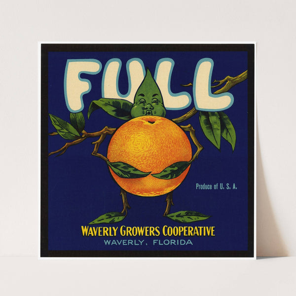 Full Citrus Label (1930-1950)