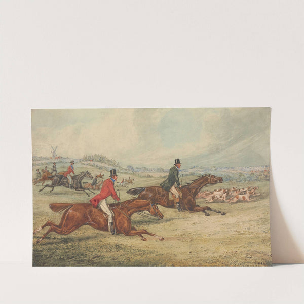 Full Cry; ‘Let’s Keep the Lead’ by Henry Thomas Alken