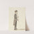 Full-length Figure of a Man Dressed in Black Holding a Walking Stick by Robert Frankland