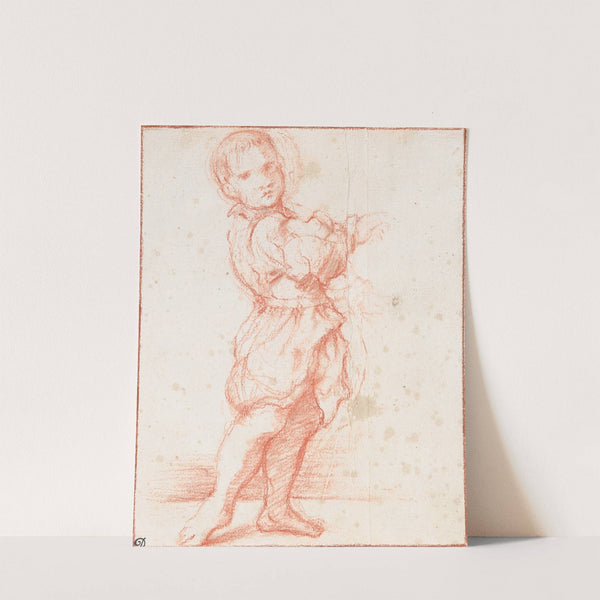 Full-length Figure of a Standing Boy by Bartolomeo Schedoni