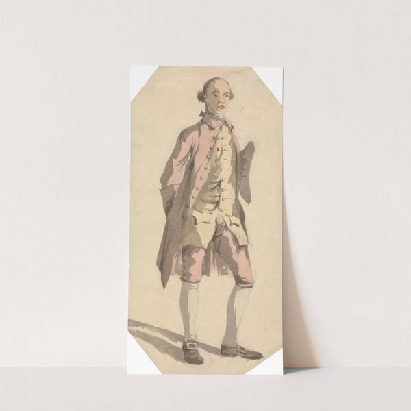 Full Length Man with Tricorn Hat under Left Arm by William Marlow