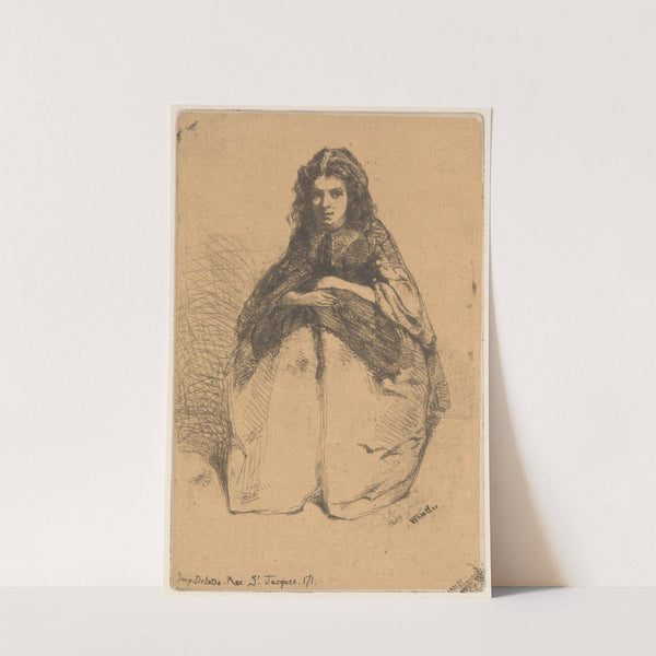 Fumette (ca. 1857) by James Abbott McNeill Whistler